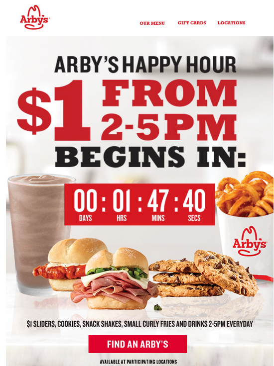 Arby's Printable Coupon